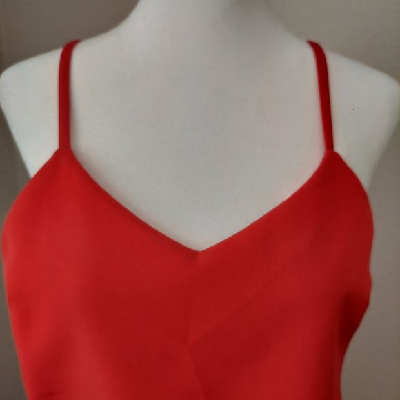 Elliat by Revolve The Shot Tulip Asymetrical Red Dress  Sz S - Picture 6 of 15